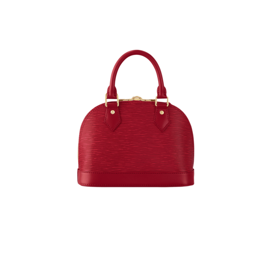 BORSA ALMA BB IN PELLE EPI ROSSO