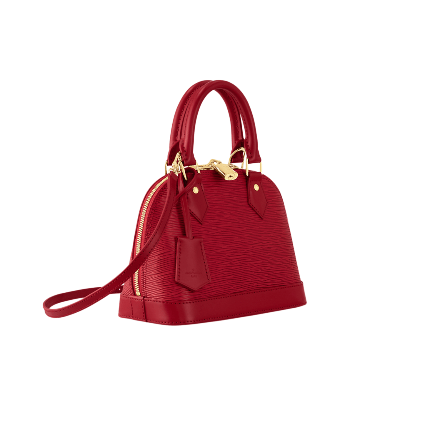 BORSA ALMA BB IN PELLE EPI ROSSO