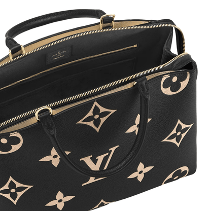 BORSA TOTE GRAND PALAIS PELLE EMPREINTE MONOGRAM BICOLOR