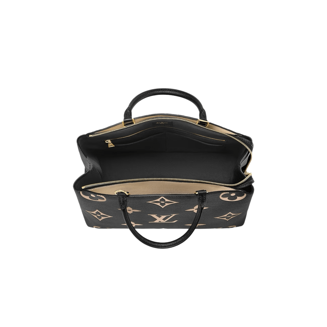 BORSA TOTE GRAND PALAIS PELLE EMPREINTE MONOGRAM BICOLOR