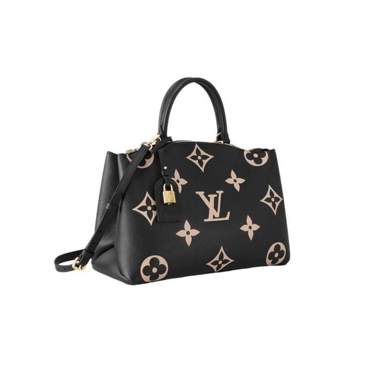 BORSA TOTE GRAND PALAIS PELLE EMPREINTE MONOGRAM BICOLOR