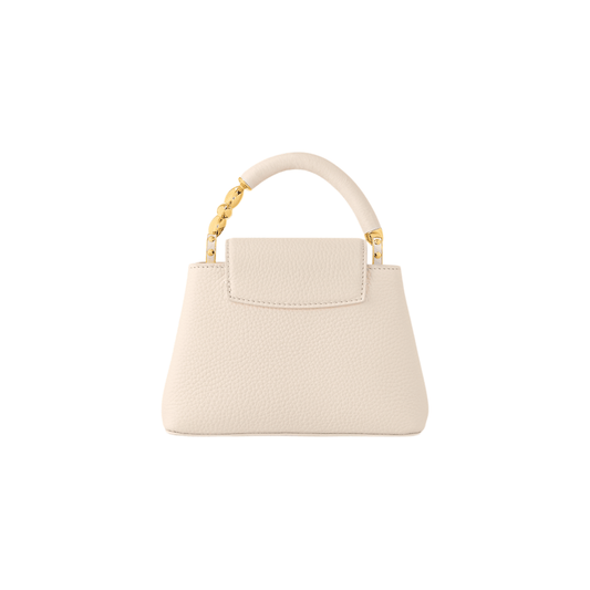BORSA CAPUCINES MINI QUARZO