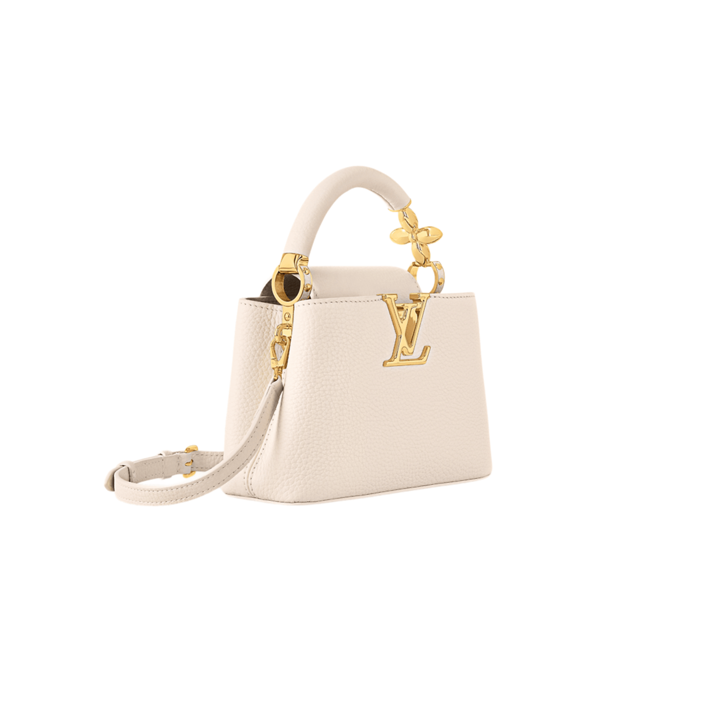 BORSA CAPUCINES MINI QUARZO