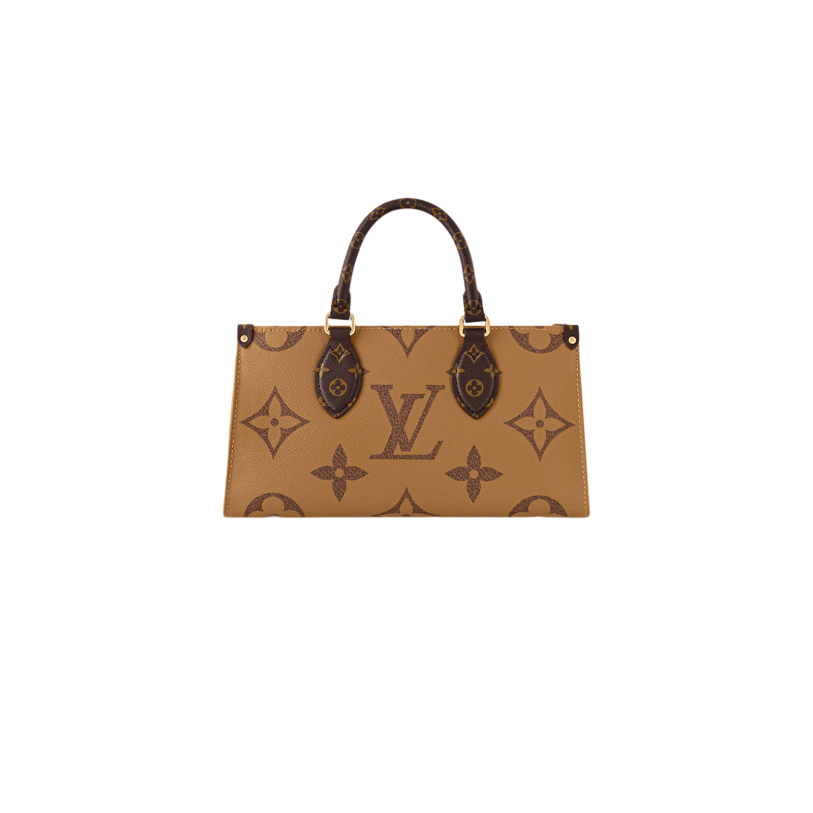 BORSA ON THE GO EAST WEST IN PELLE MONOGRAM EMPREINTE MONOGRAM REVERSE CANVAS